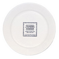 7" White Paper Plate - The High Lines